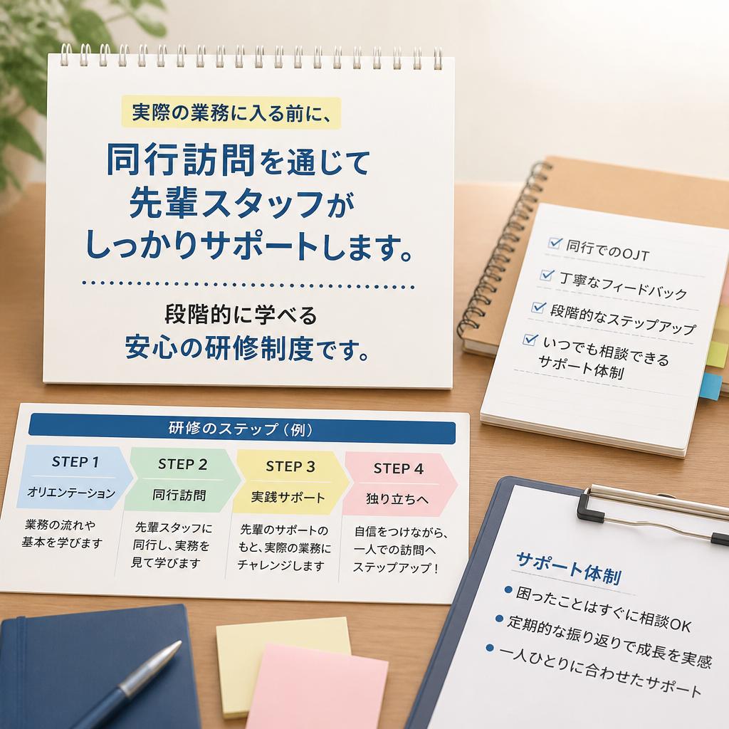 充実した研修体制